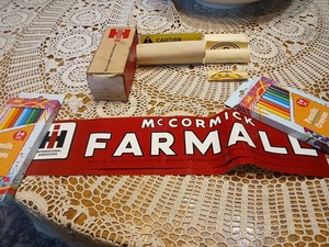 7 Piece/BOX Vintage International Harvester McCormick Farmall Decal Package  
