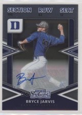 2020 Panini Elite Extra Edition College Tickets Signatures Bryce Jarvis Auto 1u6