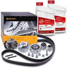 CONTINENTAL ZAHNRIEMENSATZ +WASSERPUMPE FÜR SKODA RAPID ROOMSTER 5J 1.2 1.6 TDI