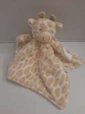 Carter's Giraffe Animal Cuddle Snuggler Plush Security Blanket Lovey Toy