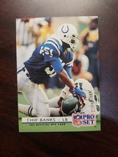 1992 Pro Set - Chip Banks #190