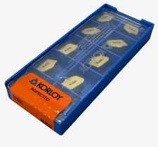 Korloy Carbide Insert SP600 Grade NC3030 Parting Grooving Insert 10 Pack