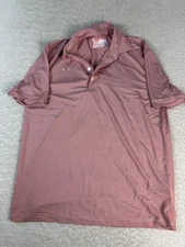 Chick-fil-A Oobe Polo Shirt Mens Medium Striped Hydrochill Golf Performance