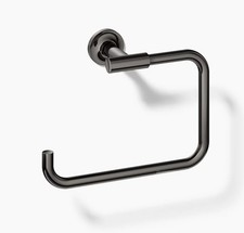 Kohler K-14441-BV Purist Wall Mounted Towel Ring, Vibrant Titanium