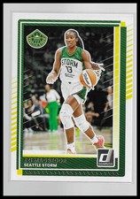Ezi Magbegor #45 Green Laser 2025 Donruss WNBA Seattle Storm