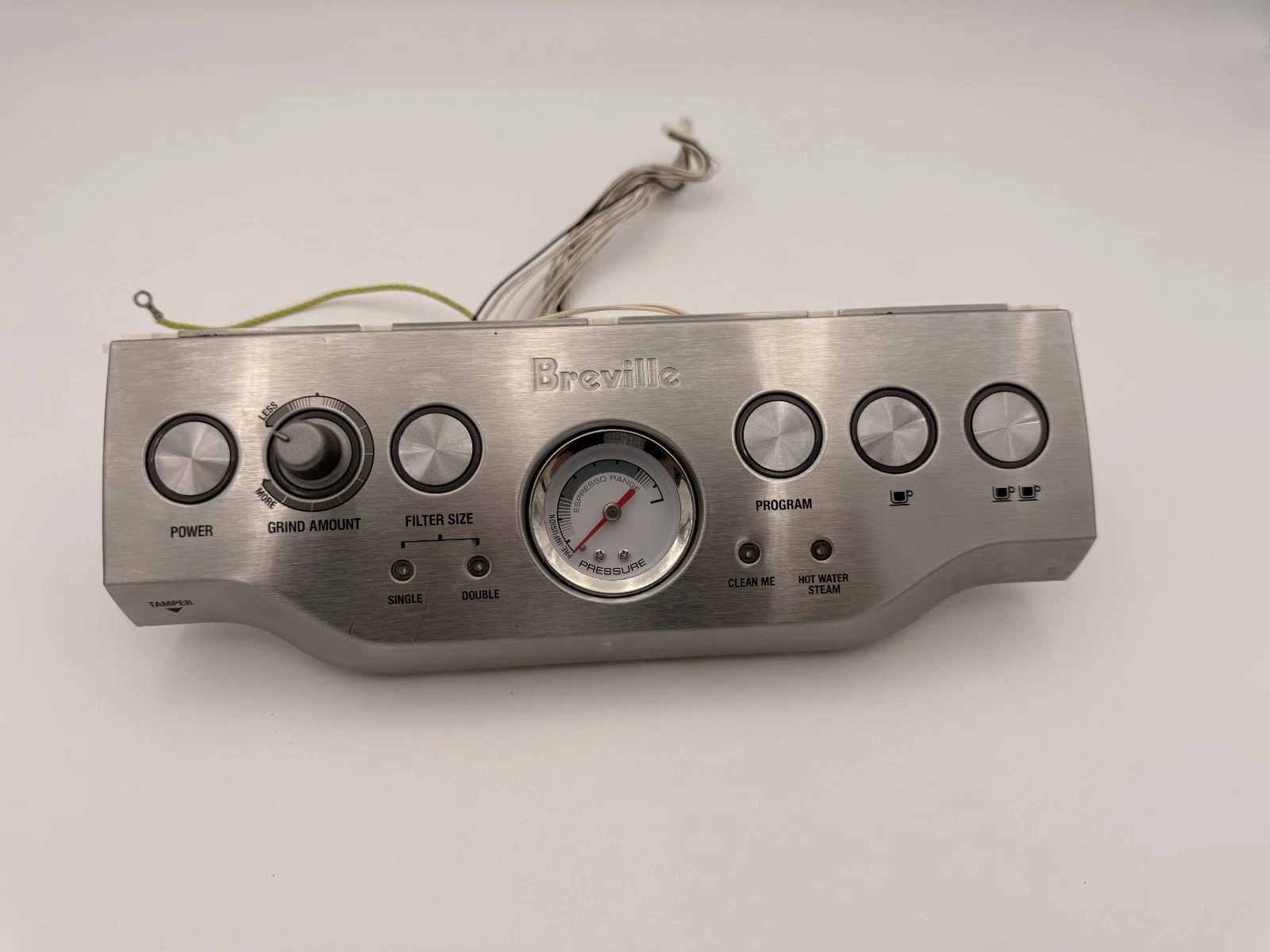 Control Panel Breville Barista Express Espresso Machine BES870XL USED