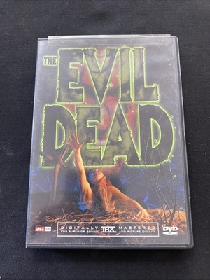 The Evil Dead - DVD By Bruce Campbell - W/ Insert Free Shipping