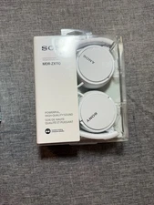 Sony MDR-ZX110 Ear-Pad (On the Ear) Headband Headphones - White
