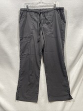 Cherokee Scrub Bottom Pants Size Large Gray