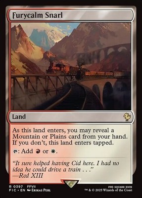 Furycalm Snarl 397 R Normal FIC MTG NM