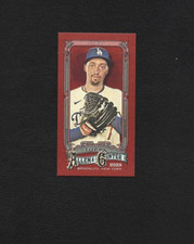 2025 Topps Allen & Ginter X Blake Snell Mini Red Parallel 3/5 #62 - Dodgers