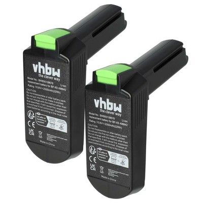 2x Akku für Festool CXS 2.6 Li Plus CXS 1.5 Li Set CXS 1.5 Li Plus 2Ah 10,8V