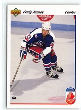 Craig Janney USA 1992 Canada Cup Center #512