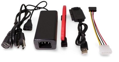USB to IDE Converter 44 or 40 Pin SATA Kit with Power Adapter