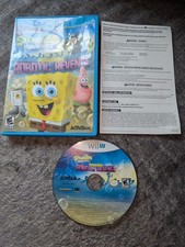 SpongeBob SquarePants: Plankton's Robotic Revenge - Nintendo Wii U! Free Ship!