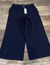 NWT Eileen Fisher Ankle Lightweight Wash Stretch Crepe Pant Sz8 F9TL-P8267M