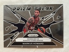 2024-25 Panini Prizm Euroleague Break Markus Howard #8 Baskonia Vitoria