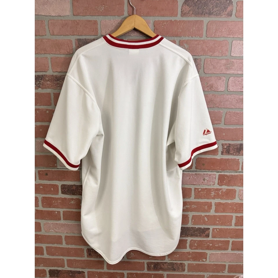Johnny Bench Cincinatti Reds Cooperstown Collection MLB Jersey Size Men’s 2XL - Image 2 of 4