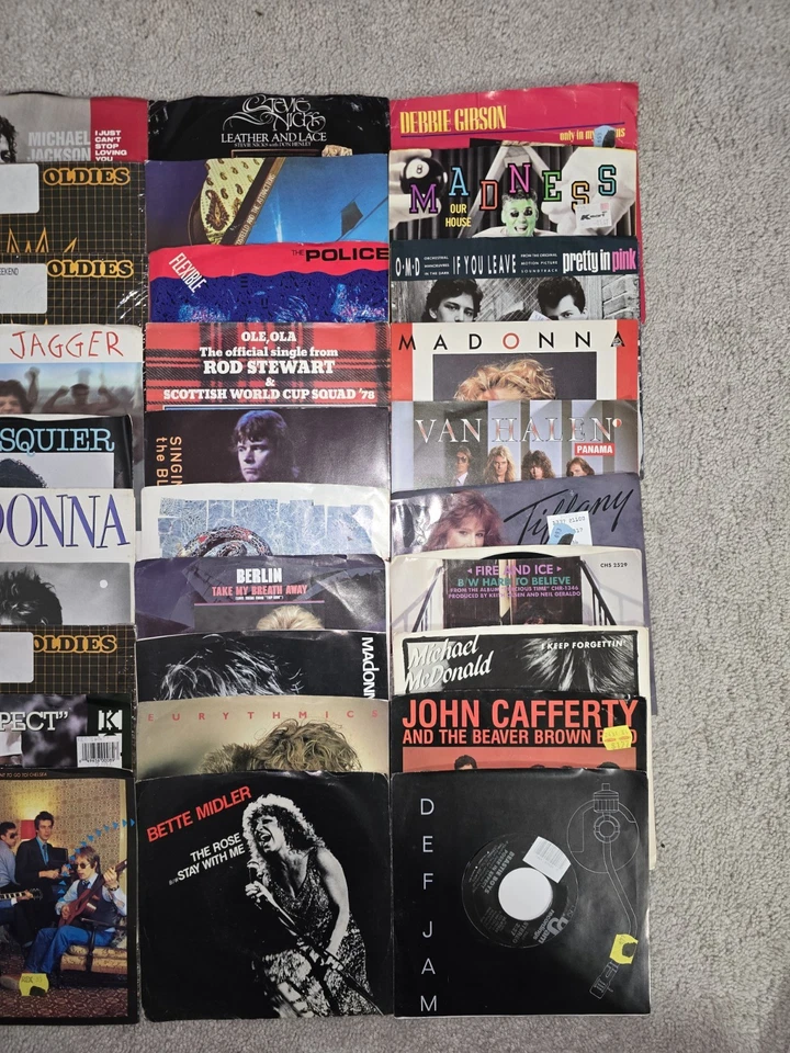 Lot Of 86 (Mostly 1980s Music Prince, Madonna Etc) 45 Vinyl Records - Image 4 of 4