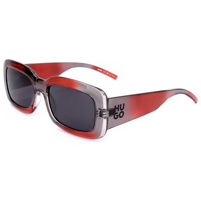 Hugo Boss Unisex 56mm Grey Red Sunglasses HG1281-S-268-56