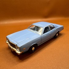 Greenlight 1/24 Scale 84142 - Christine 1977 Plymouth Fury - Blue - Read