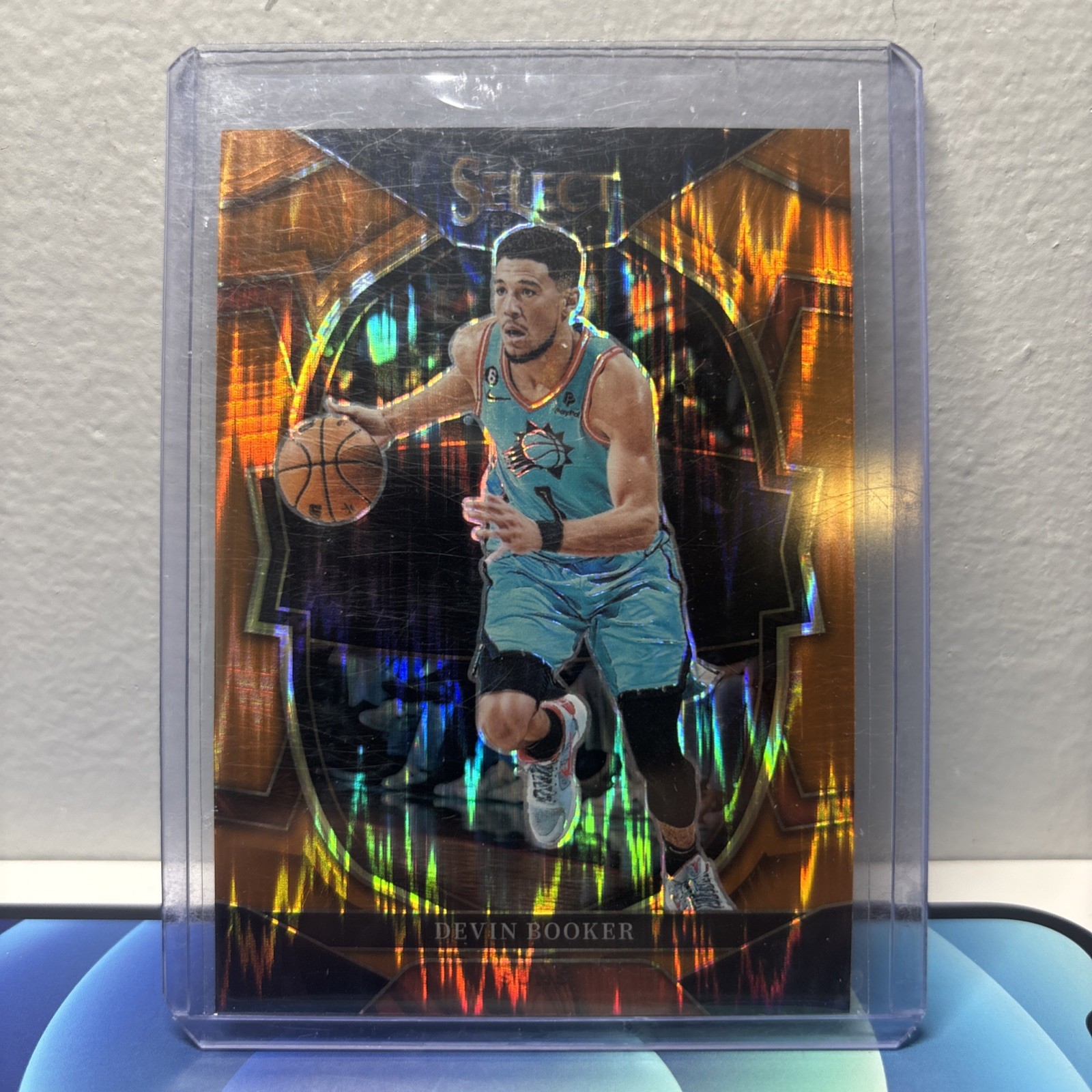 2022-23 Panini Select - Concourse Devin Booker #38 Orange Flash Prizm