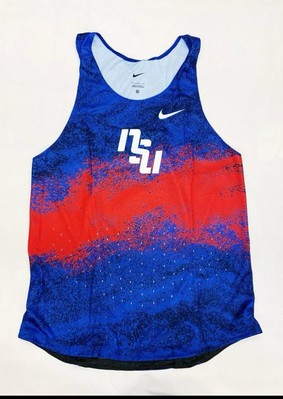 Nike NSU Dri-FIT Digital Elite Fast Running Singlet Men's L Blue