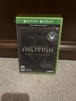 Elder Scrolls IV: Oblivion Microsoft Xbox 360 Year Edition Discs 1 & 2 No Manual