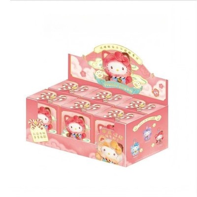 Hello Kitty Meow Meow Blessing Series Vinyl Plush Blind Box Figure A Set Sealed