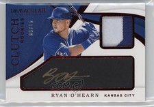 2019 Panini Immaculate Clutch Rookies Red /15 Ryan O'Hearn #CR-RO Auto 7xr