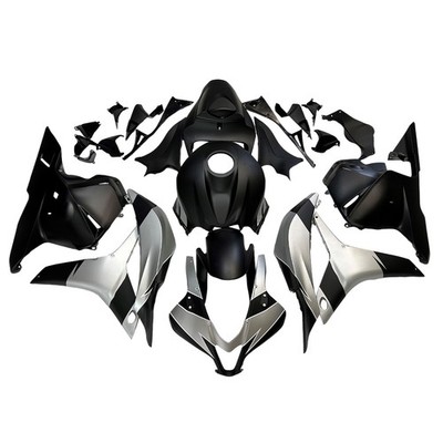 Full Plastic Fairing for CBR 600RR 2009 - 2012 Honda Bodywork Silver Matte Black