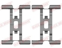 Quick Brake ZubehöRsatz Scheibenbremsbelag BremsklöTze FüR Porsche Cayenne 9YA