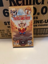 An American Tail: Fievel Goes West Film, 1991  VHS, 1992 Vintage Kid  s Tested