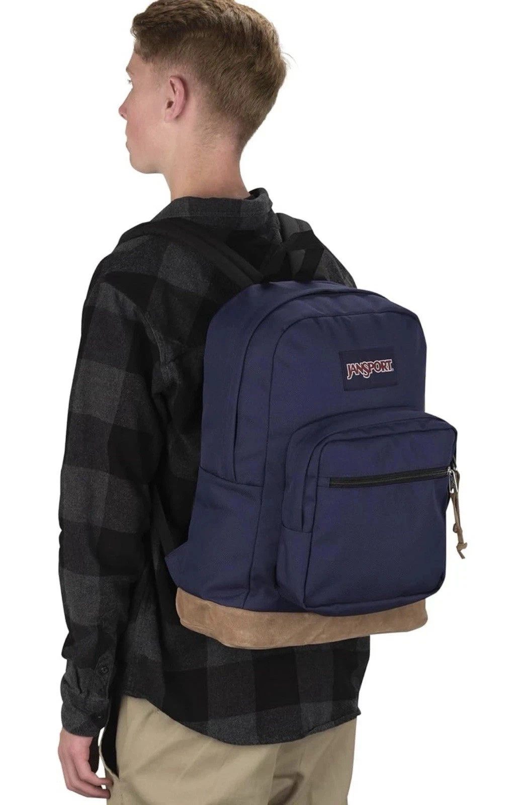 Jansport Backpack Dark Blue Unisex School/Work 15''