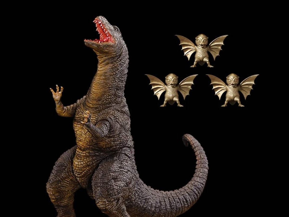 Godzilla vs. King Ghidorah Ichibansho Godzillasaurus & Dorat