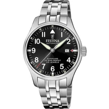 Festina Swiss Aviator North Stainless Steel 43mm Automatic Wristwatch F20151-D