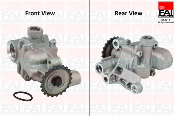FAI Autoparts ÖLpumpe OP313 FüR Seat Audi Skoda VW Fabia Lupo BHC 5Z1 BNM 5Z3 A2-image