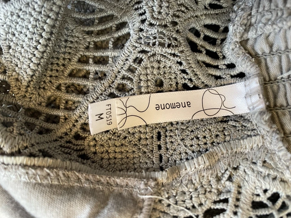 Anemone серый кружевной бюстгальтер размер M - Изображение 4 из 4