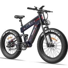 40MPH 4000W Electric Bike Dual Battery 160 miles Long Range 48V 41Ah for Adults