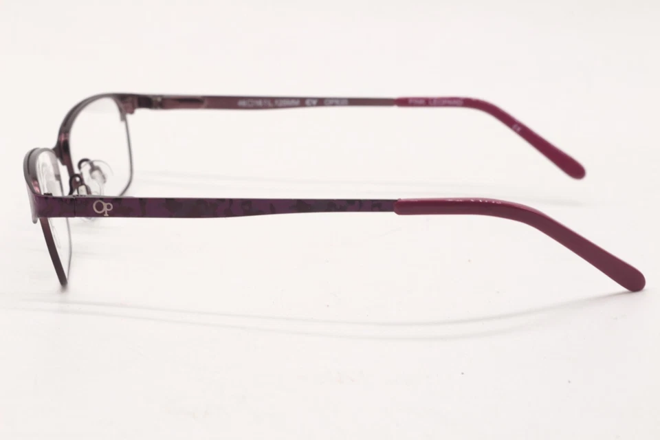 NEW OCEAN PACIFIC OP835 PINK LEOPARD AUTHENTIC DESIGNER FRAMES EYEGLASSES 46-16 - Image 3 of 4
