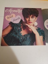 Monika- Wild Hearts   LP  VGC - Vinyl Record 