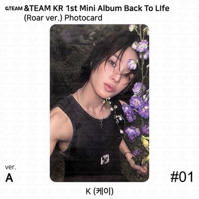 &TEAM KR 1st Mini Album Back To Life Roar/Breath/Gaze ver