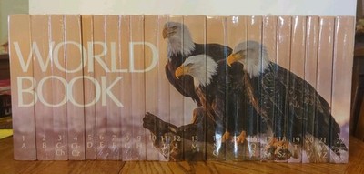 World Book Encyclopedia 2021 Hardcover Collection Set, NEW/LIKE NEW IN PLASTIC.