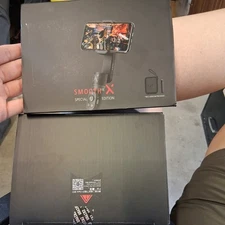 ZHIYUN Smooth X Gimbal Stabilizer+Tripod, Black Built-in Extension Rod