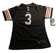 NFL Cleveland Browns #3 Brandon Weeden Girls Jersey NEW Size XL(16)