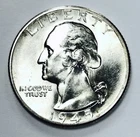 *1945 S SILVER WASHINGTON QUARTER* *GEM BU+++* NR #G4135