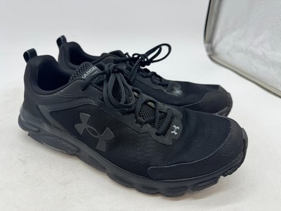 Under Armour Charged Assert 9 Athletic Running Sneakers Mens Black Low Top - 13
