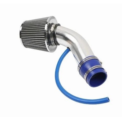Air Intake Filter Kit Sport Luftfilter 3'' 76mm KFZ Auto Sportluftfilter Blau