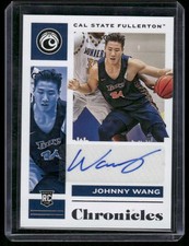 2021 Chronicles Draft Picks #CR-JWA Johnny Wang Chronicles Rookie Signatures