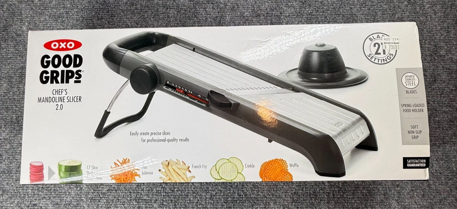 OXO Good Grips Chef's Mandoline Slicer - 11194500 New Open Box
Opens in a new window or tab